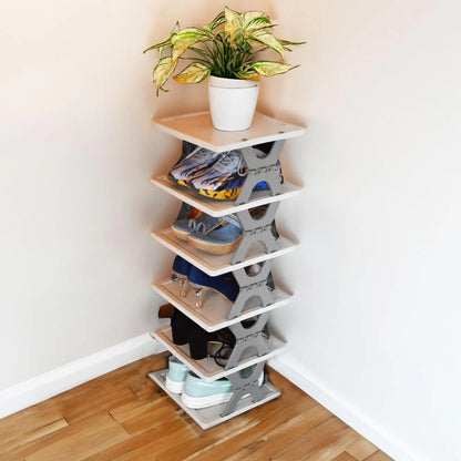 Smart Foldable Shoes Tier Shoe Rack 6 Layer