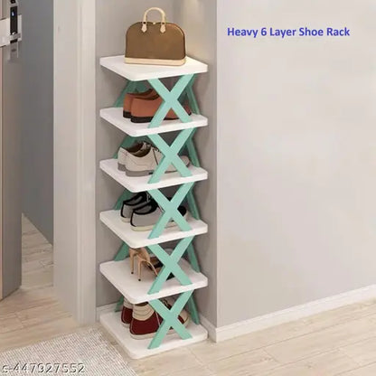 Smart Foldable Shoes Tier Shoe Rack 6 Layer