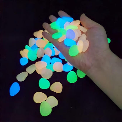Glow In Dark Garden Rocks