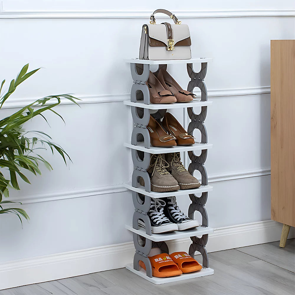 Smart Foldable Shoes Tier Shoe Rack 6 Layer