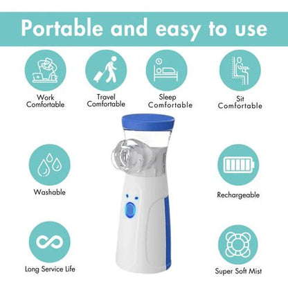 Portable Mesh Nebulizer for Kids & Adults
