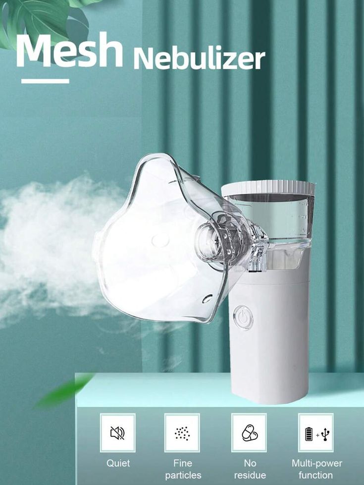 Portable Mesh Nebulizer for Kids & Adults