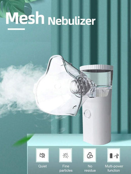 Portable Mesh Nebulizer for Kids & Adults