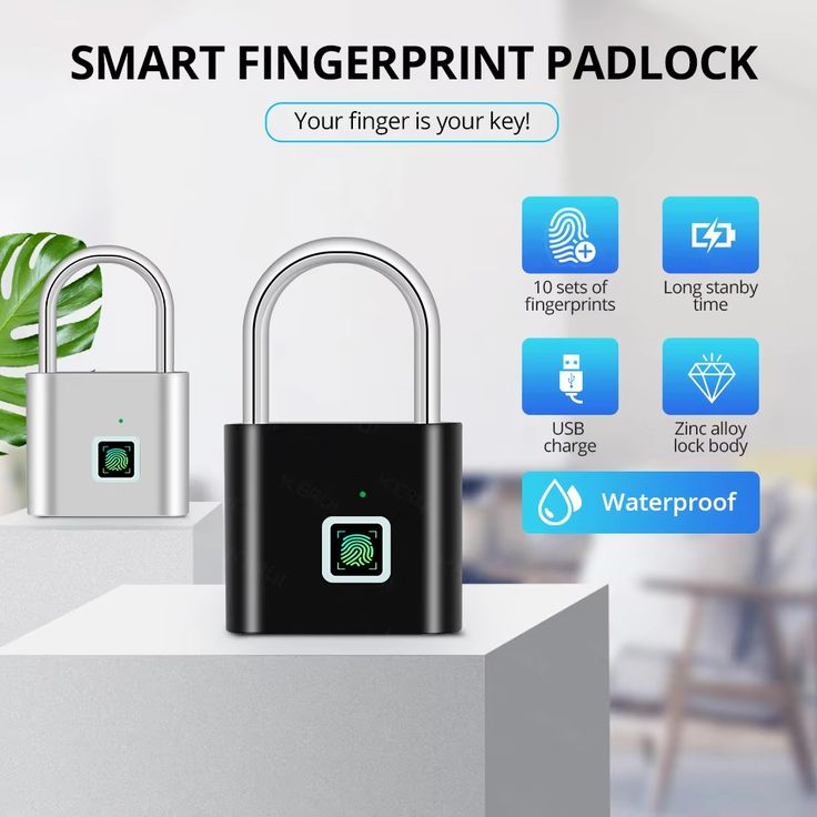 usneeds Fingerprint Padlock™